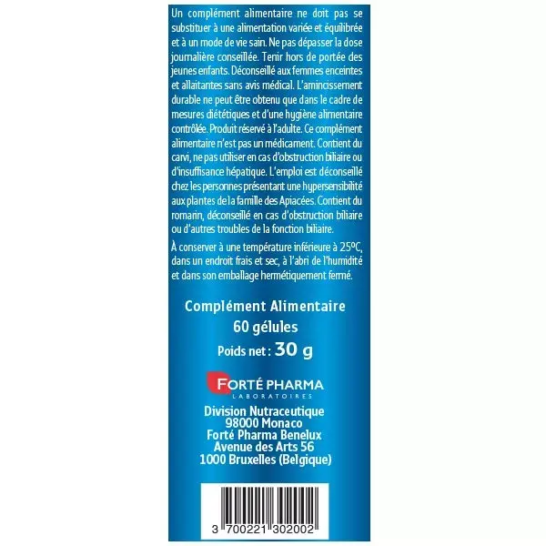 Forté Pharma XtraSlim Chrono Emagrecimento - 15 dias - 60 cápsulas