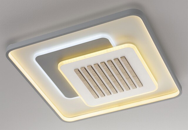 MONDO LED Deckenlampe STORM weiß /grau