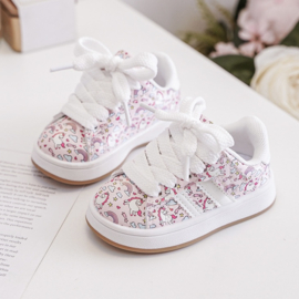 Pink unicorn sneakers
