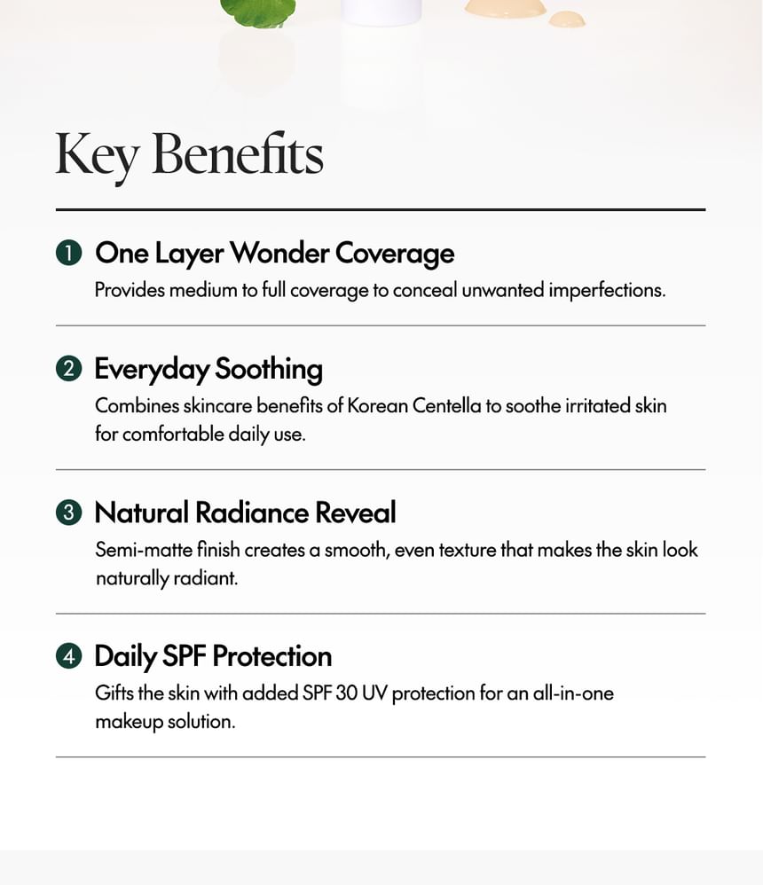 Purito SEOUL - Wonder Releaf Centella BB Cream - 6 kleuren
