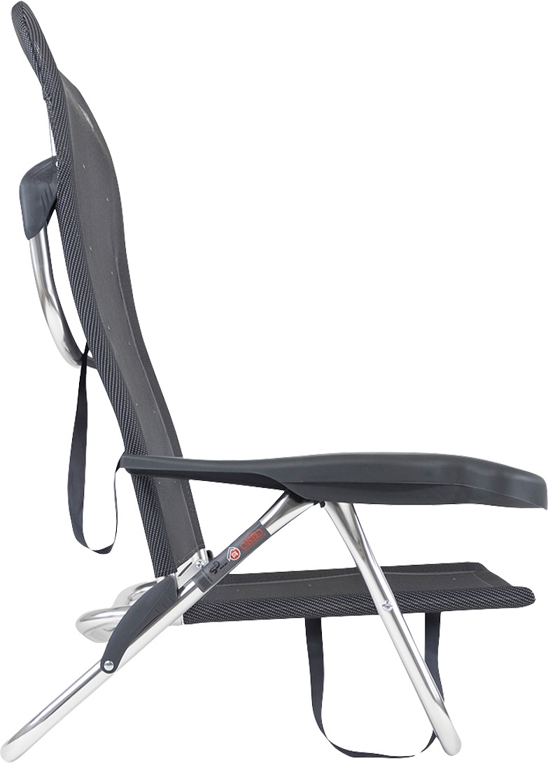Crespo AL/221-M Beach Chair Strandstuhl grau