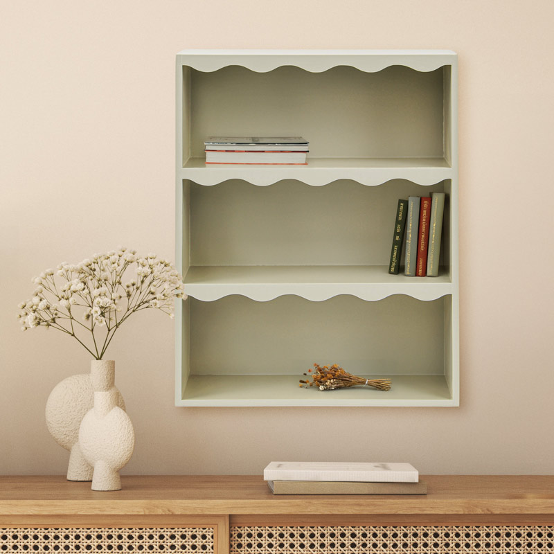 Étagère murale 'Louison' taupe