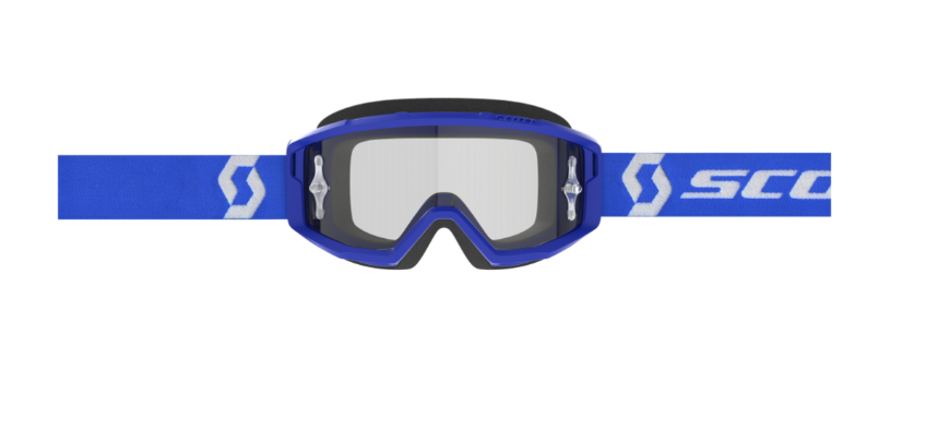 SCOTT Primal Clear Goggles, Blå/Hvid