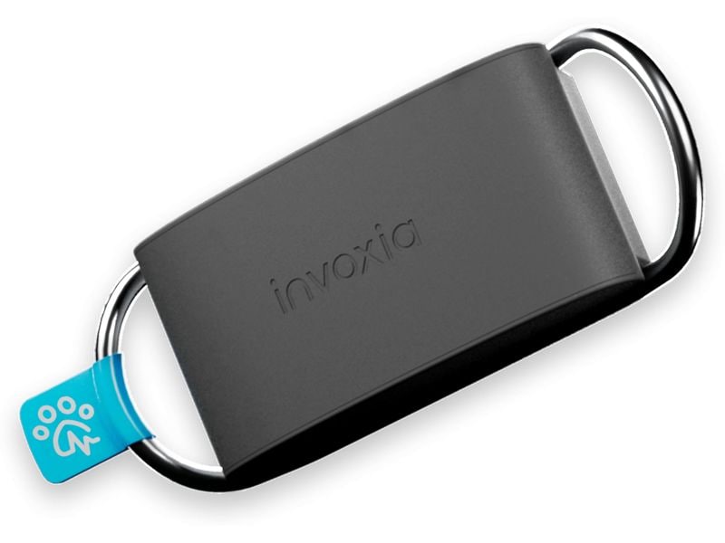 Invoxia GPS- und Gesundheitstracker Dog MiniTailz, schwarz Der fortschrittlichste GPS- und Gesundheitstracker für Hunde