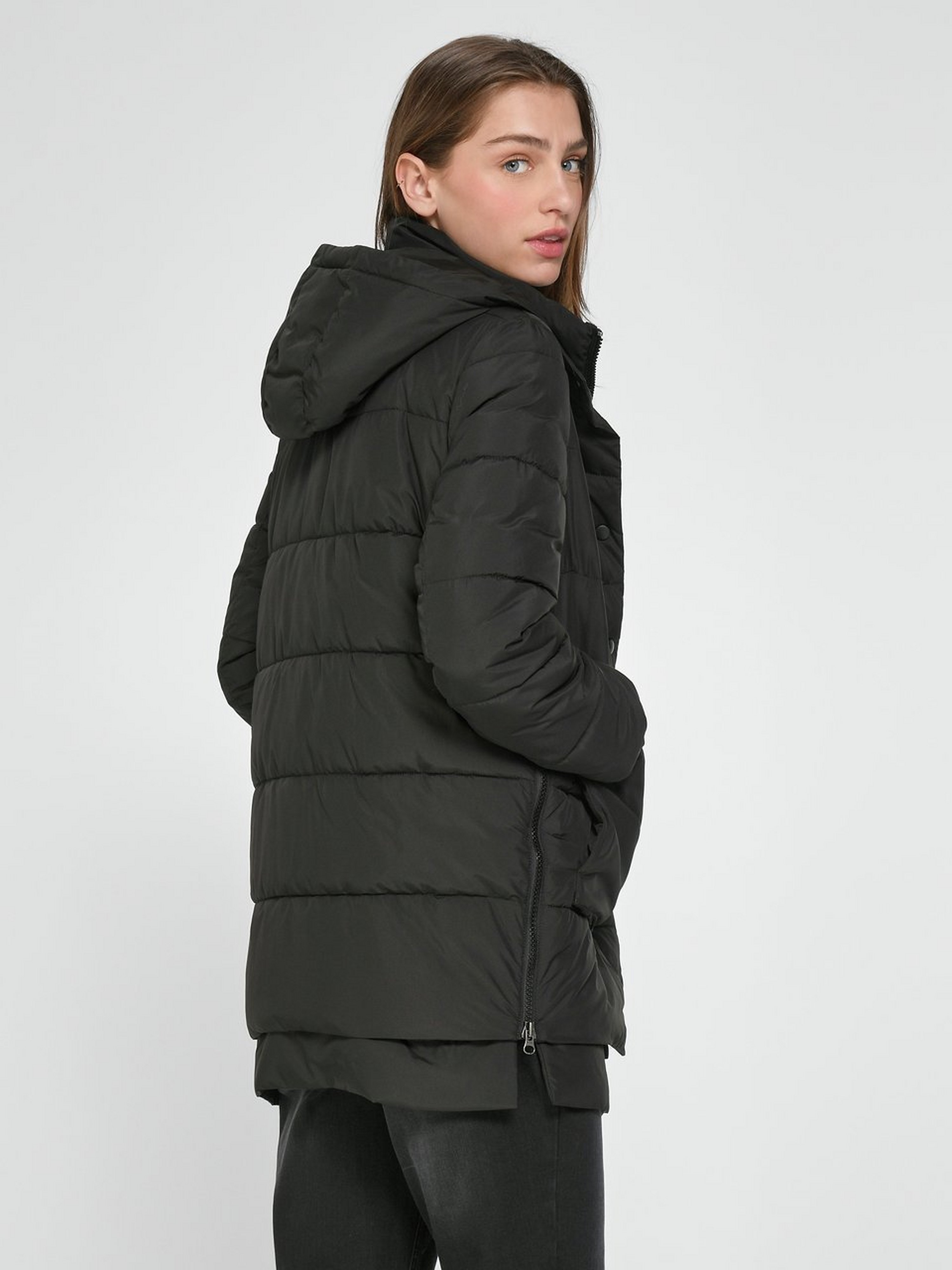 Long-Steppjacke