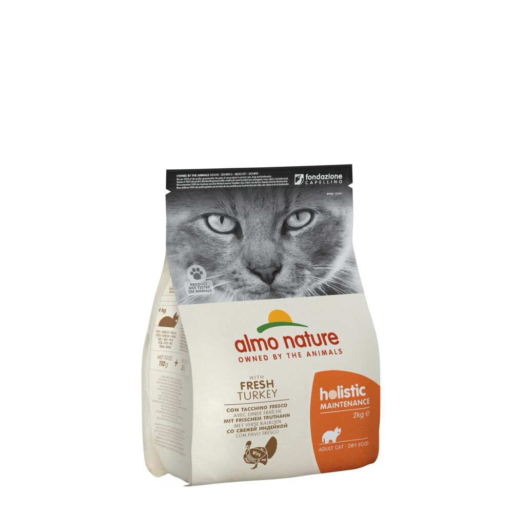 Almo Nature Holistic Kitten Kattenvoer Kalkoen & Rijst2 kg