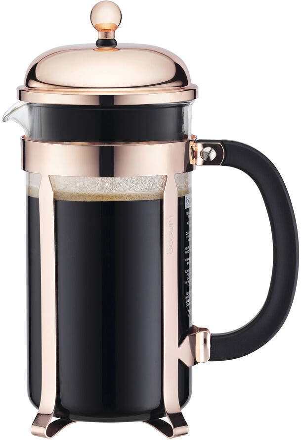 Bodum Chambord stempelkande 1 l. Kobber