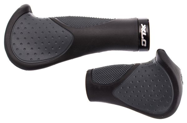 Poignées Ergonomiques XLC GR-S22 135-92 mm Noir Gris