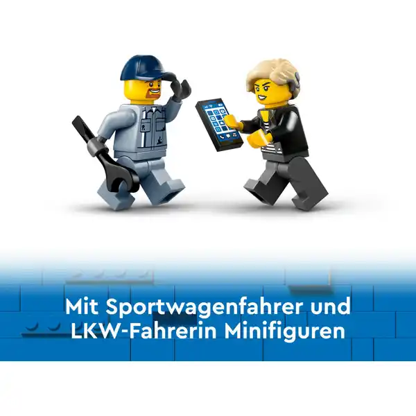 60435 Abschleppwagen mit Sportauto