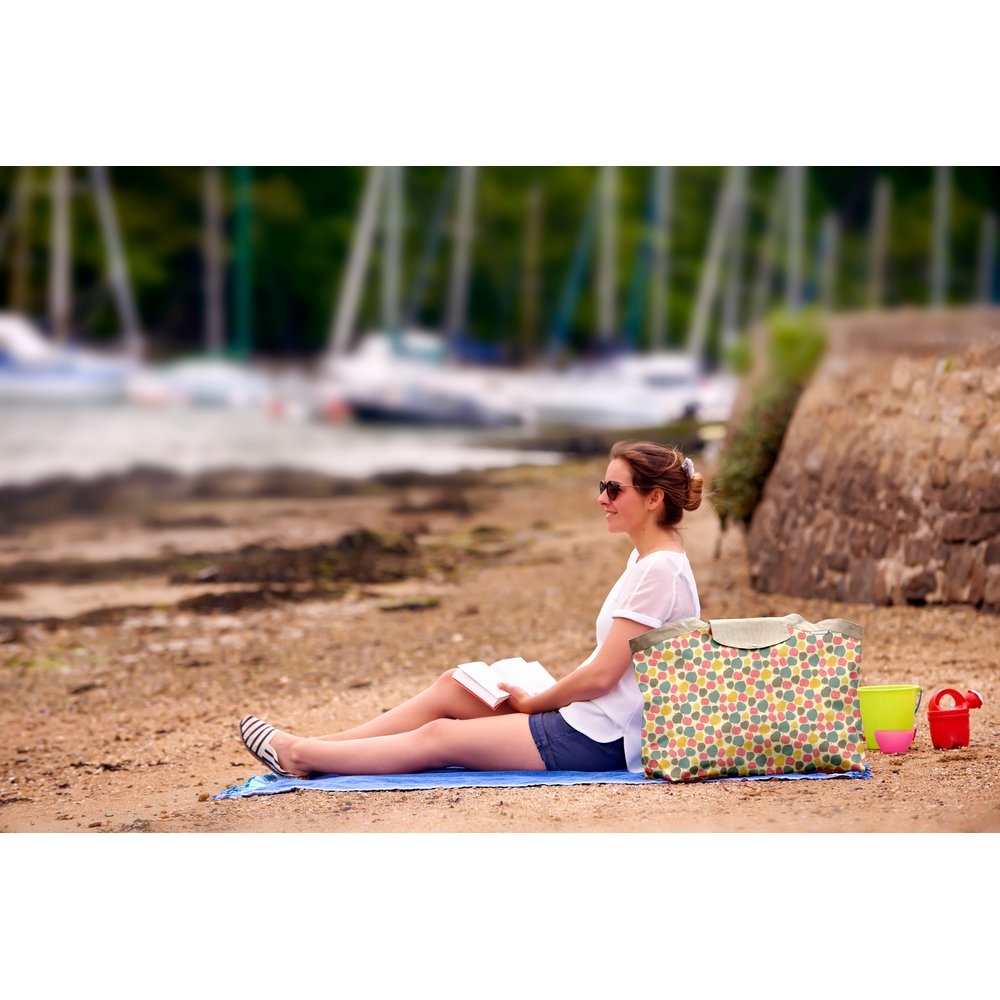 Grand Sac Cabas En Tissu Douceur D'été