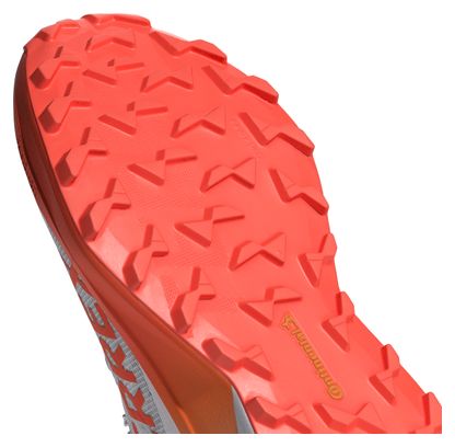 Chaussures adidas Terrex Agravic 3 Blanc Orange Femme