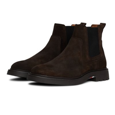 Boots homme Light Hilfiger Suede Chelsea TOMMY HILFIGER
