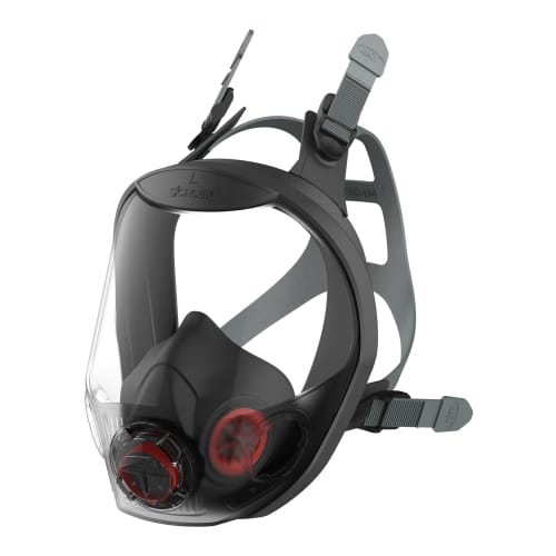 Masque complet de protection anti-gaz Force 10 avec valve Typhoon système filtre PressToCheck