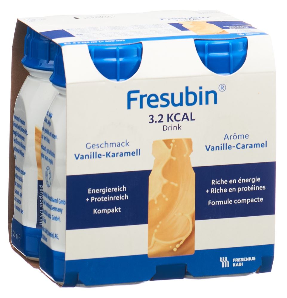 Fresubin 3.2 kcal DRINK Vanille-Caramel Fl 125 ml