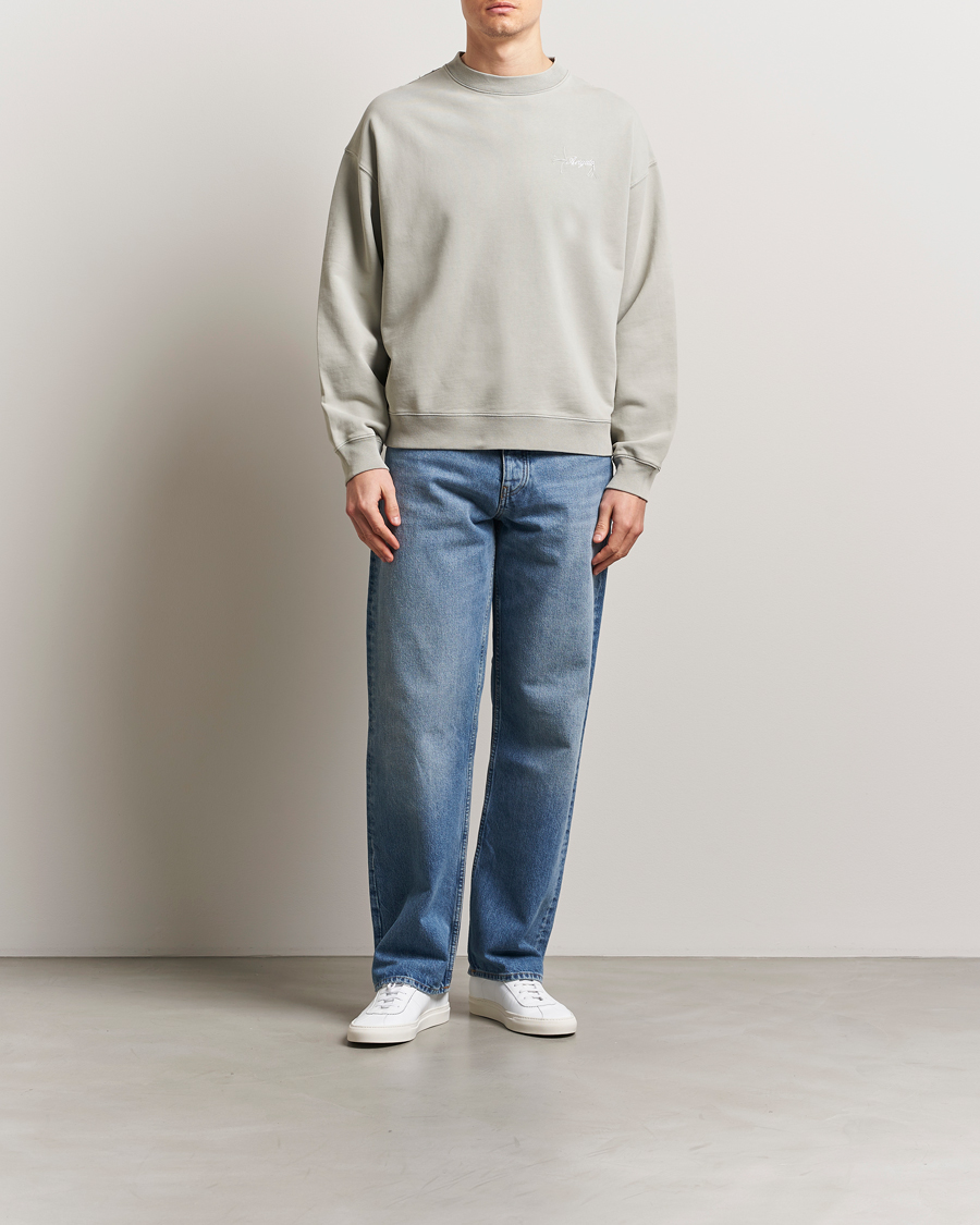 Axel Arigato Honor Washed Sweatshirt Sage Green
