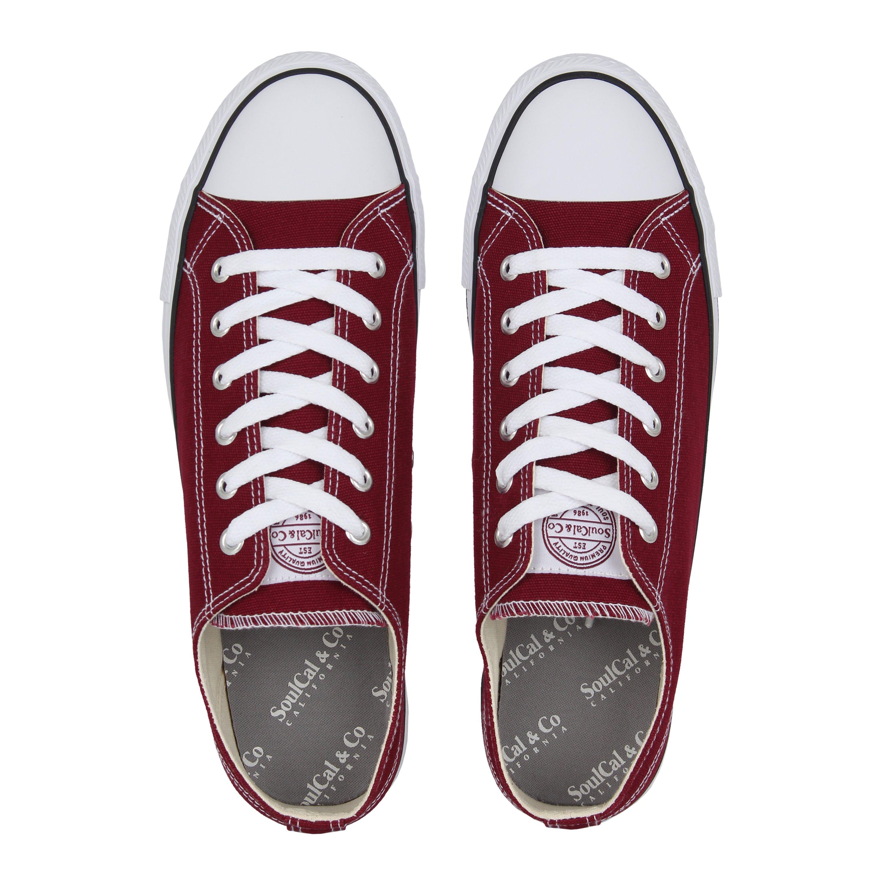 SoulCal Canvas Low Mens Trainers