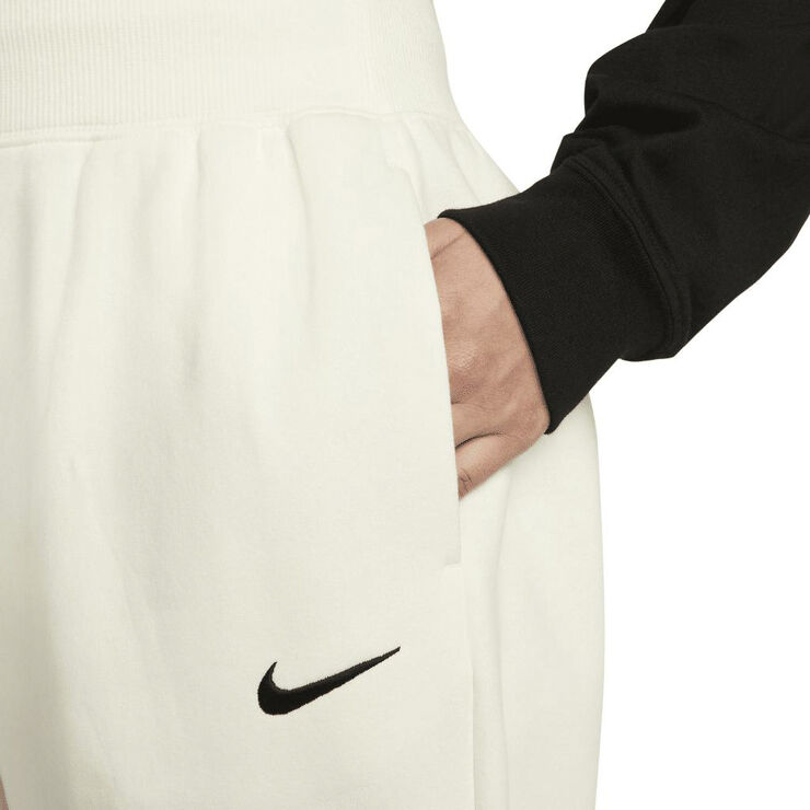 Nike sportswear phoenix fleece pants Sail/black