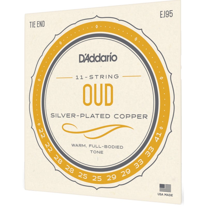 D'Addario EJ95 Normal Tension Oud 11-string Set snaren voor oud