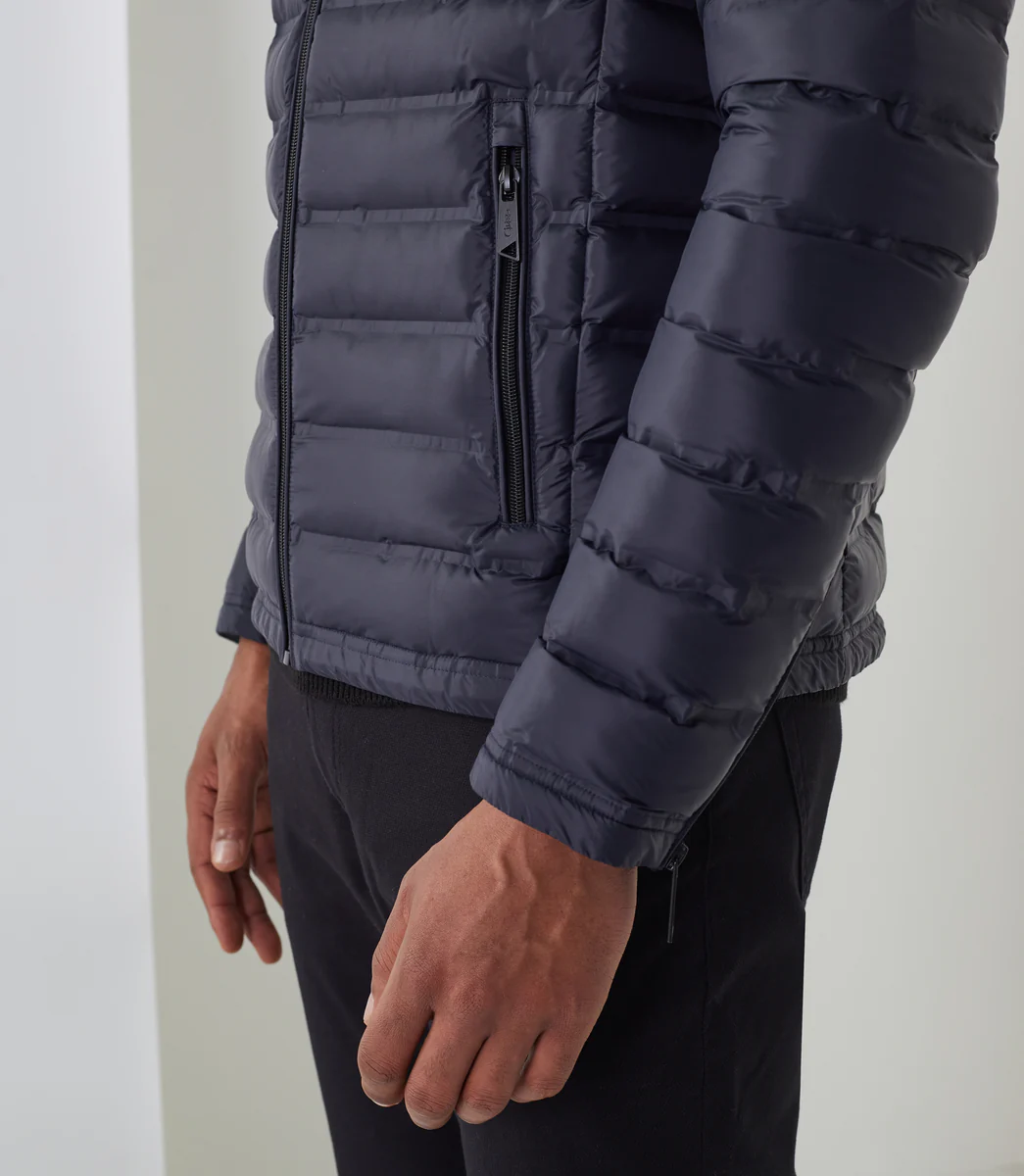 Blouson matelassé marine 