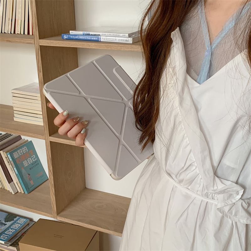 Elliure - Eenvoudige opvouwbare standaard iPad-hoes