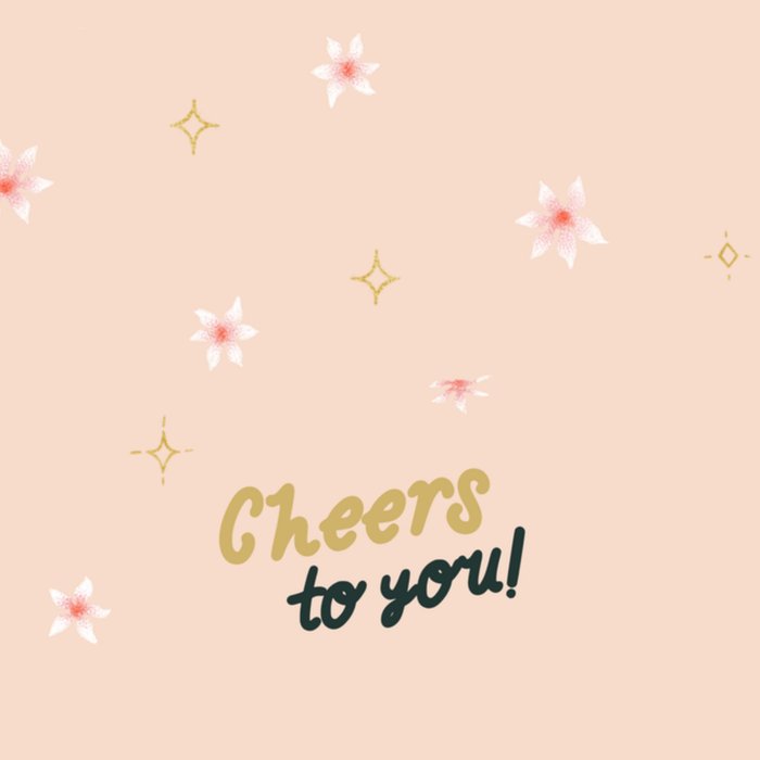Greetz | Verjaardagskaart | cheers to you