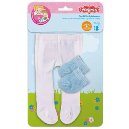 Heless Strumpfhose mit Söckchen, klein, Gr. 28-35 cm, 1 Stück, 3-fach sortiert
