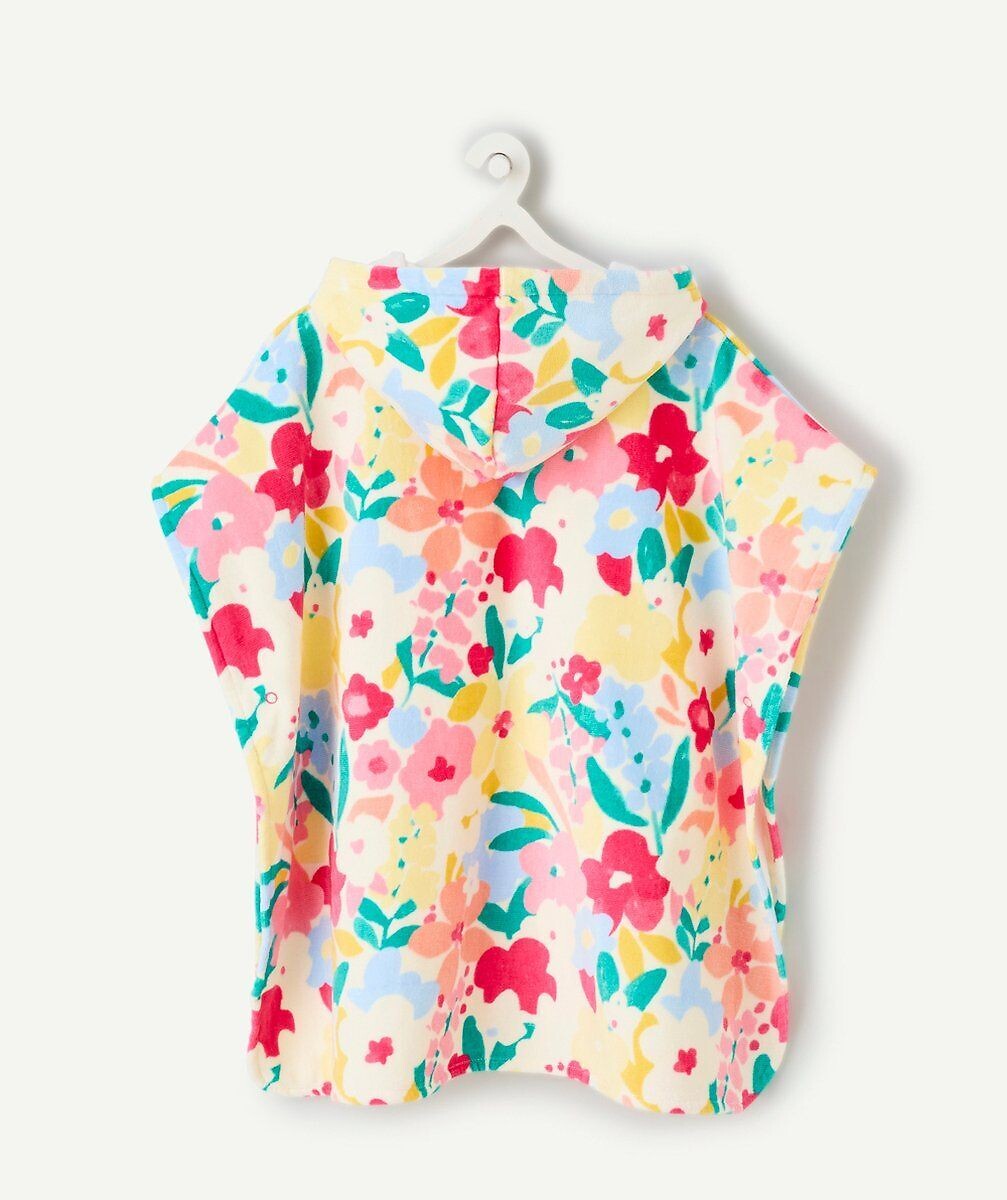 TAPE A L'OEIL<br>Poncho com capuz em tecido atoalhado