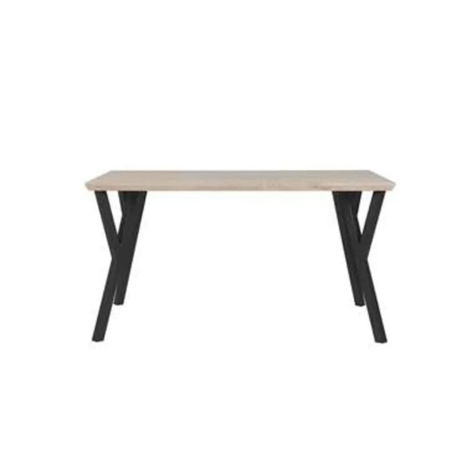 BRAVO - Eettafel - Lichte houtkleur - 80 x 140 cm - MDF