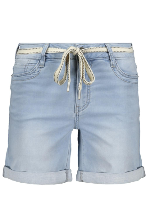 Geisha blauwe dames korte broek