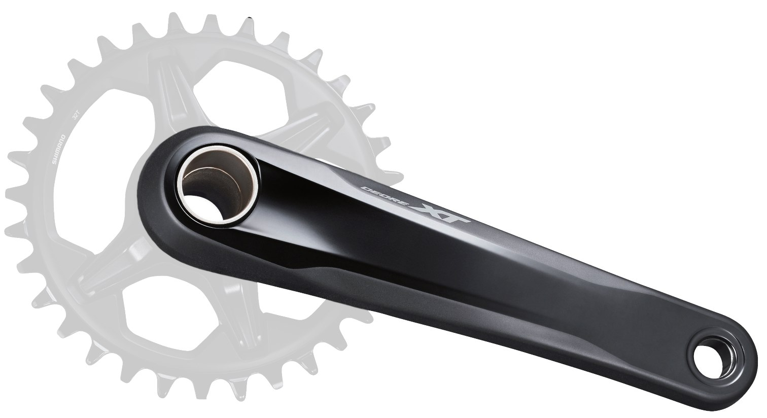Shimano XT M8100 single kranksæt 1x12s, 170mm, uden klinge
