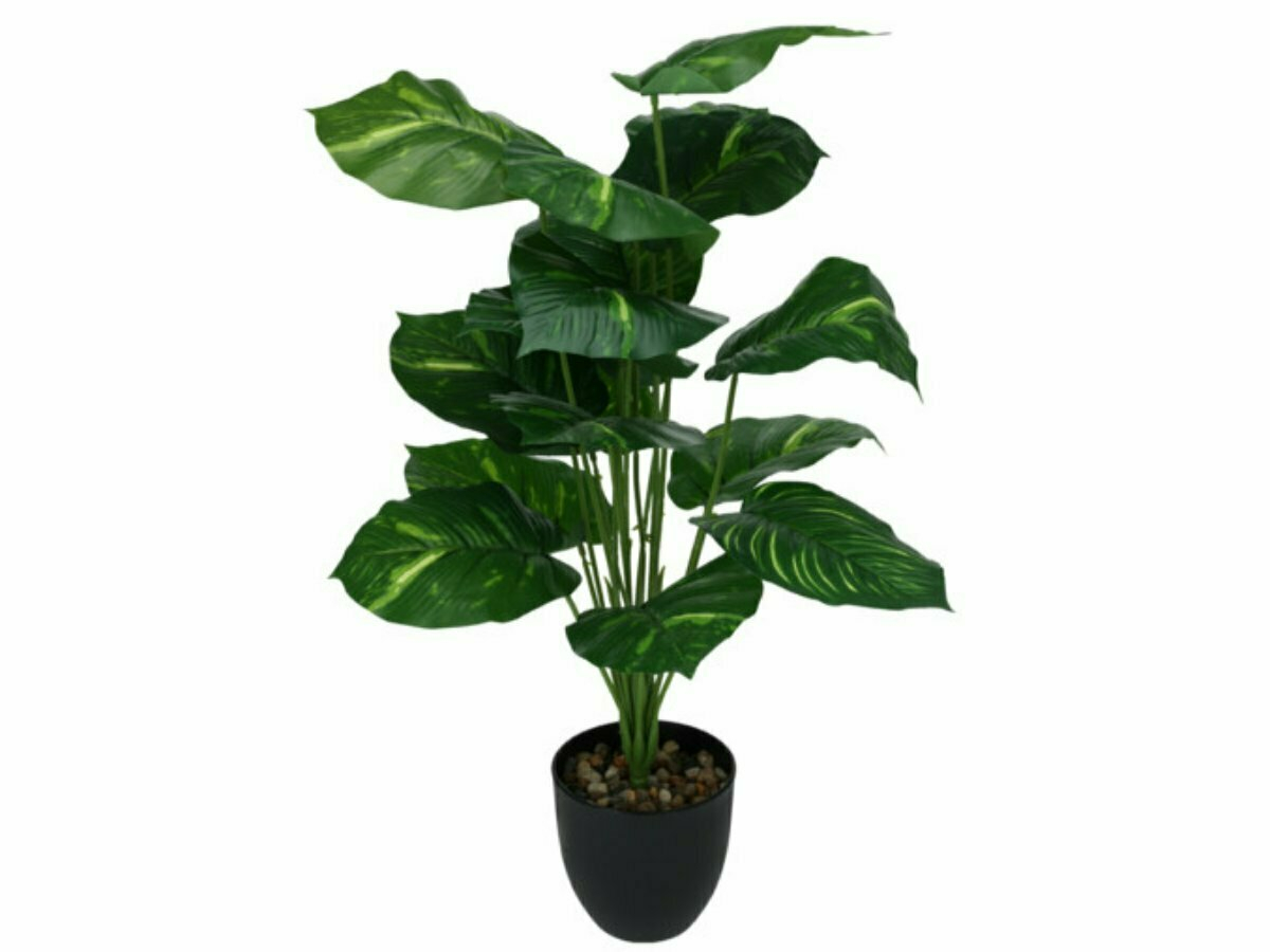 Sier plant in pot 66 cm kunstplant - 3 varianten
