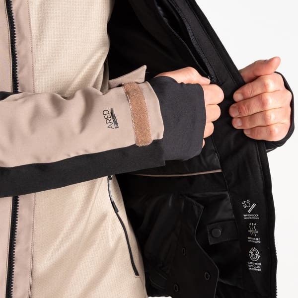 Veste de ski DARE 2B HALFPIPE II JKT BLACK/CLAY