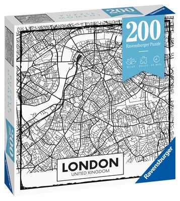 Ravensburger Puslespill Storbyliv, 200 Brikker