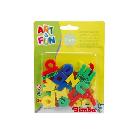 Simba Art & Fun Magnet-Kleinbuchstaben, 31 Teile
