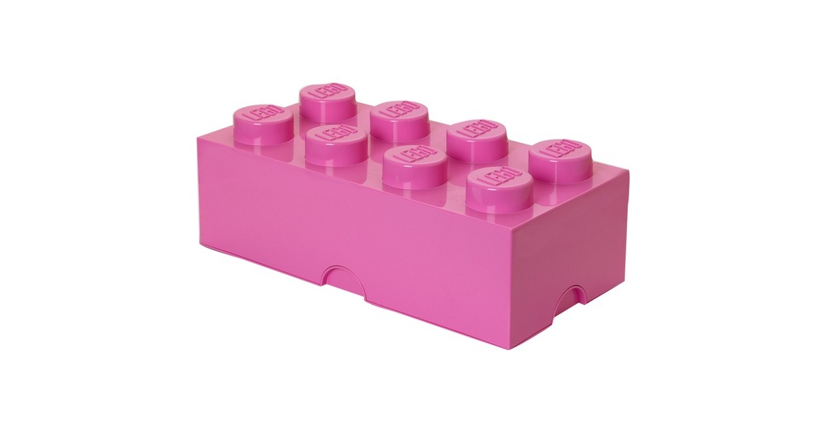 Room CopenhagenLEGO Storage Brick 8 Roze opbergdoos  (Pink)