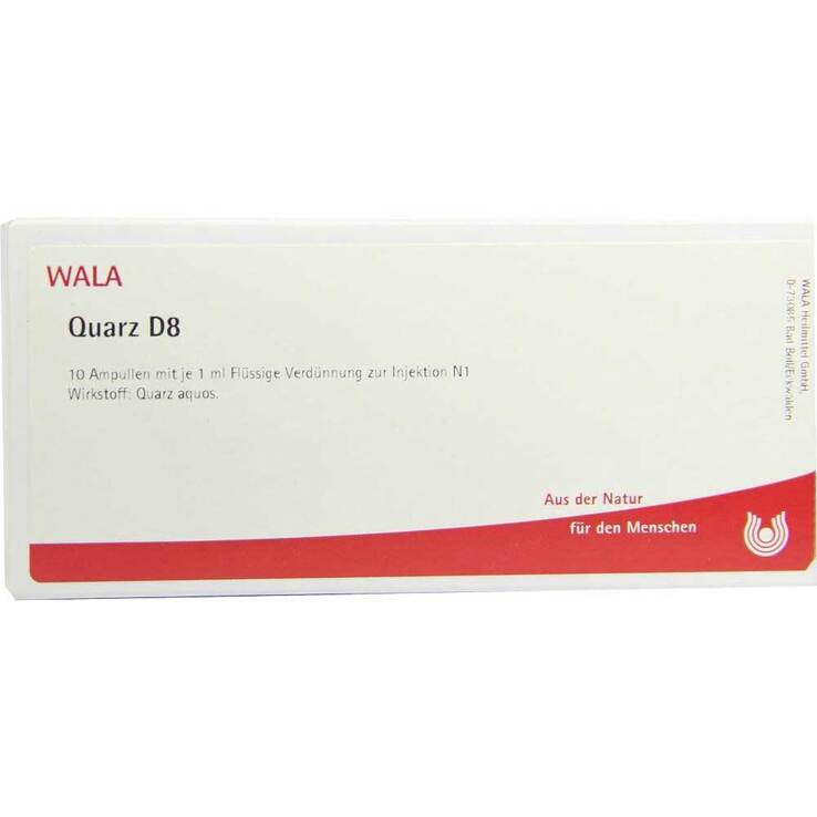 Quarz D 8 Ampullen, 10X1 ml