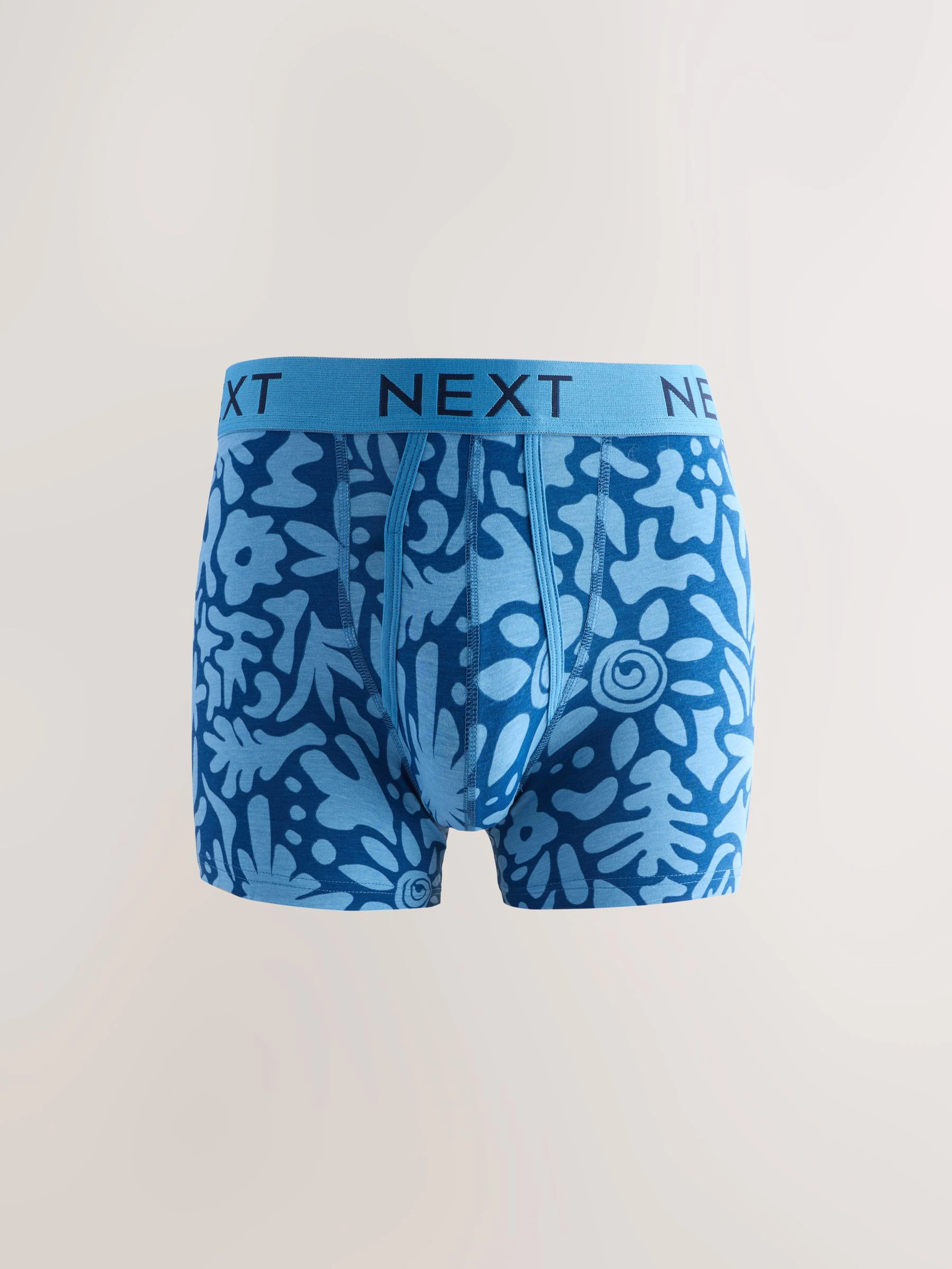 Helder patroon - 8 Boxershorts zonder plooi