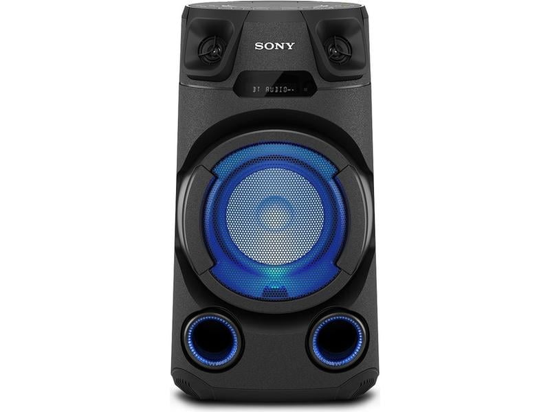 Sony Musik-System MHC-V13D Schwarz Leistungsstarkes Audiosystem mit Bluetooth