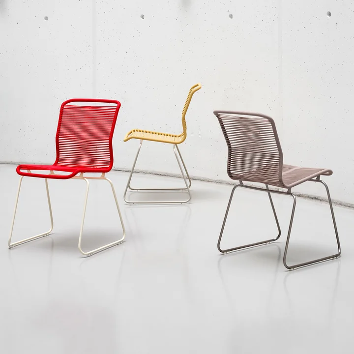 Montana - Panton One Stuhl, Clark / schwarz
