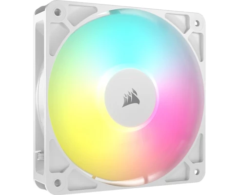Corsair RS120 ARGB White, 120mm ARGB Fan, Single Pack