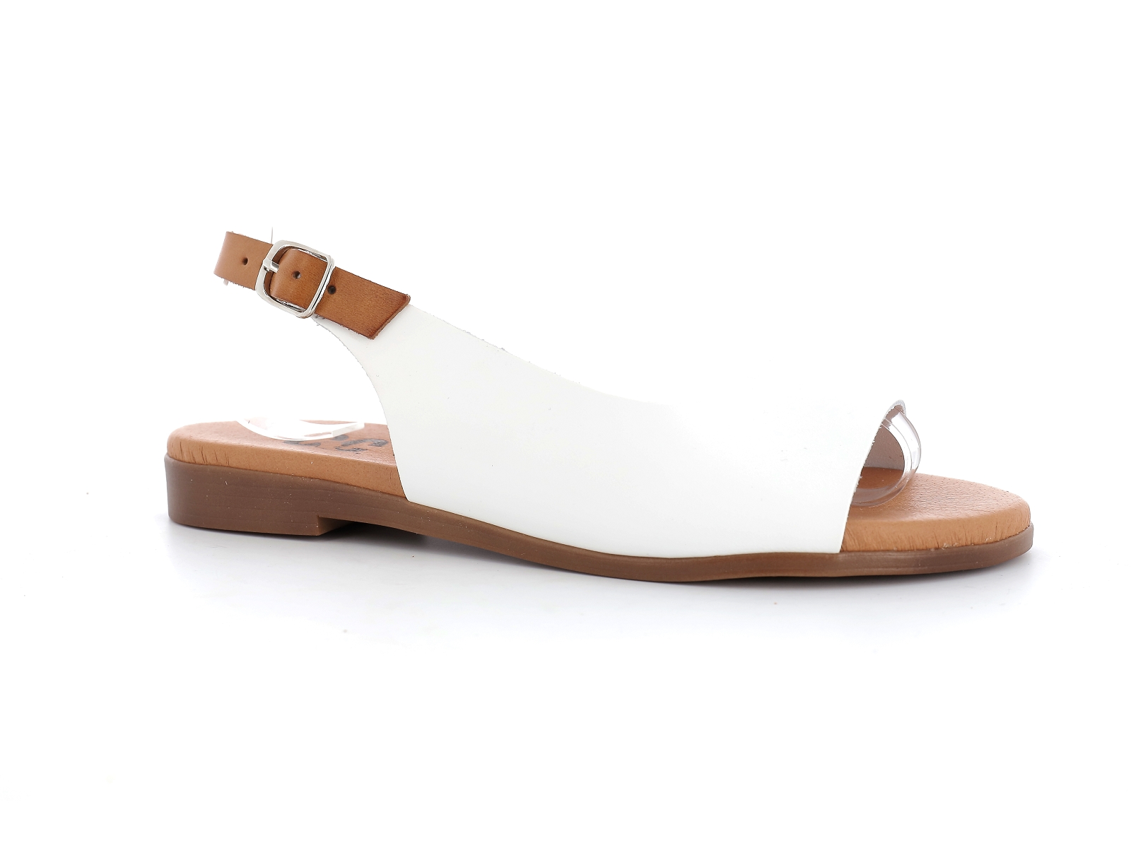 Chaussures du chateau-9106 Cuir Blanc multi