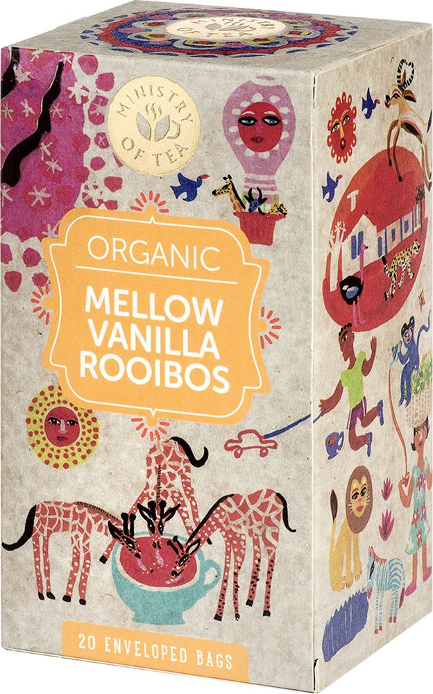 MINISTRY OF TEA Mellow Vanilla Rooibos Tee Tees 1.75 g