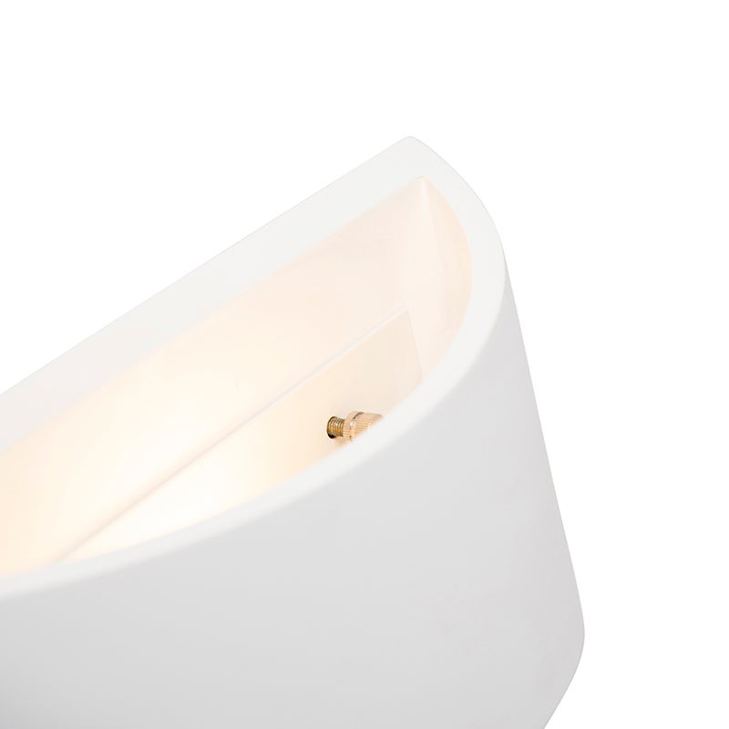 Moderne wandlamp wit 20 cm - Gypsy Tum