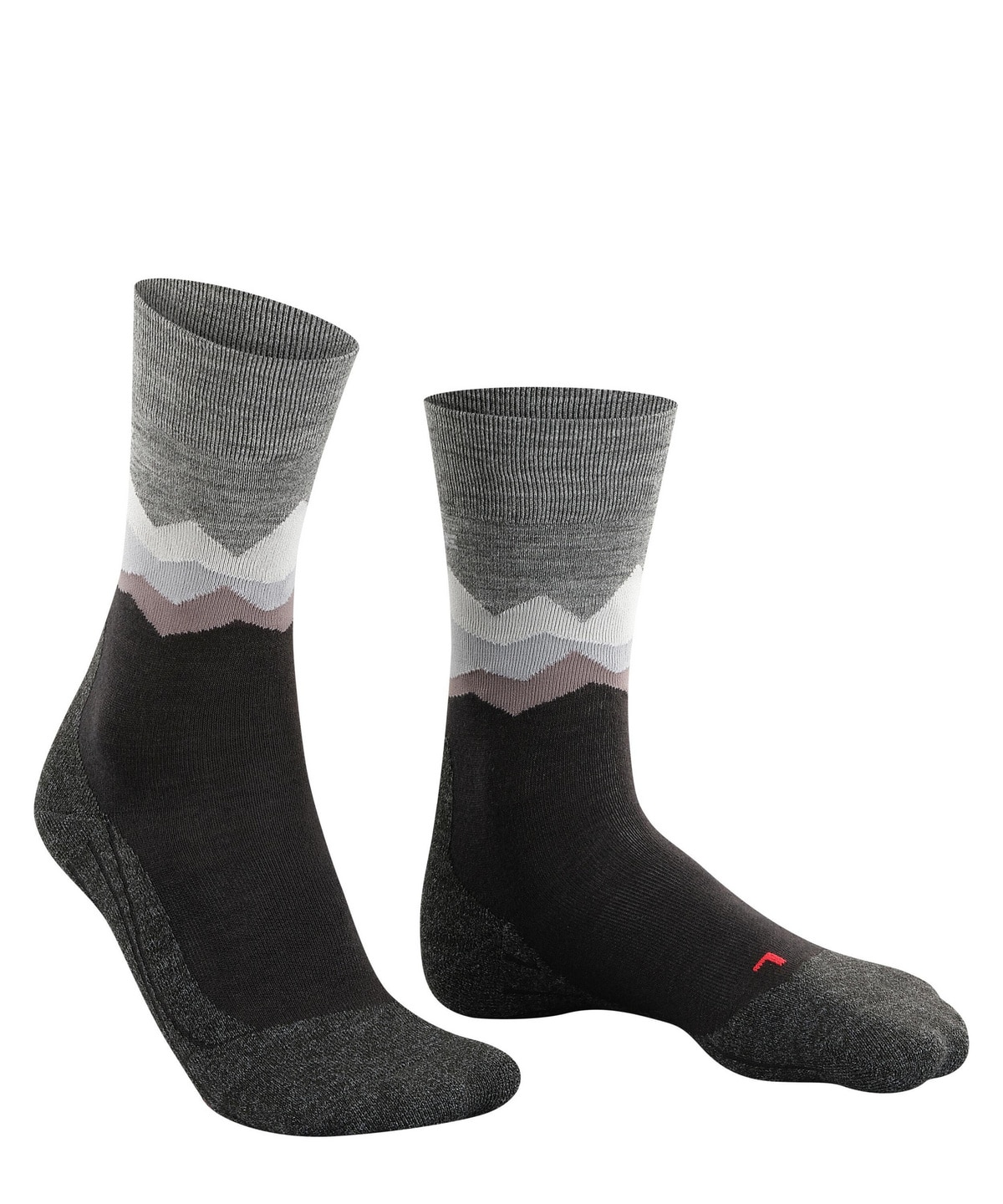 Falke TK2 Explore Crets Mann, Hiking Socks<br>Hiking Socks - med trendy fjellmønster!