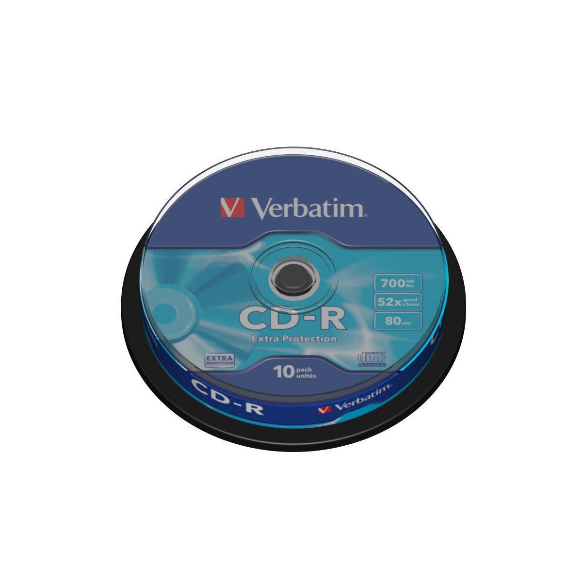 Verbatim CD-R 52x, 10-pack