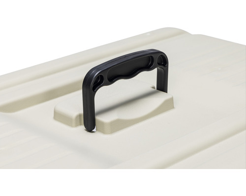 Nomad transportbox, maat M, 67 x 51 x 47 cm, grijswit, maximaal draagvermogen 18 kg