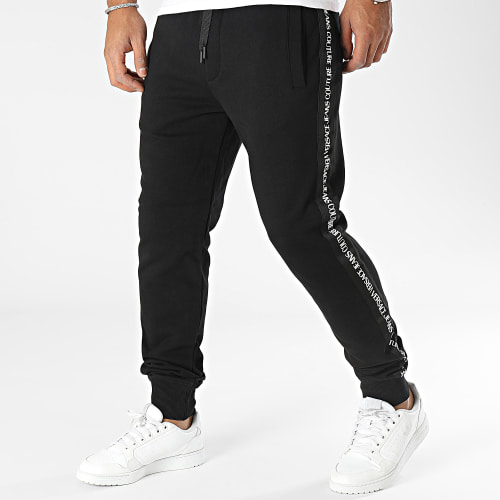 Pantalon Jogging A Bandes Tape 75GAAF11-CF03F Noir