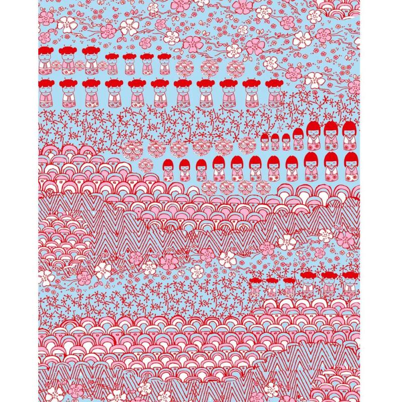 Pochette 3 Feuilles Identiques Ref 615* - Rouge
