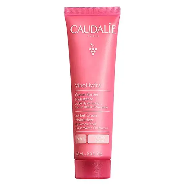 Creme hidratante em formato de sorbet Caudalie Vinohydra 60 ml