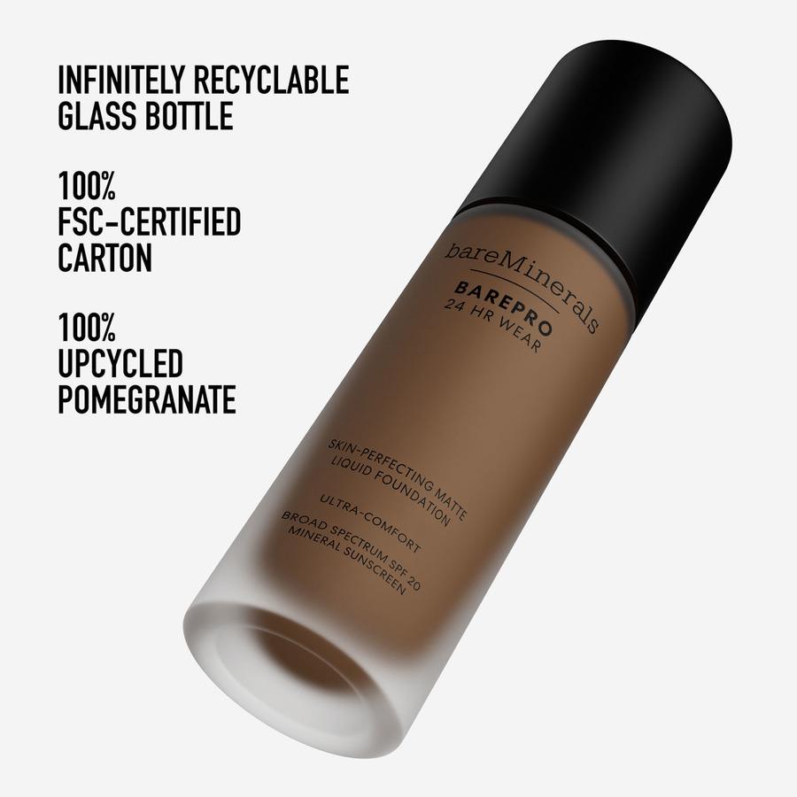bareMinerals BAREPRO 24H Matte Comfort Liquid Foundation Med. 35 Warm 30ml